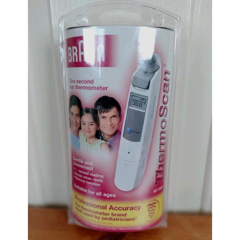 NEW‎ Braun ThermoScan IRT 3020 Ear Thermometer - Factory Sealed Vintage 2004